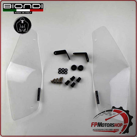 DEFLETTORE CUPOLINO PER BMW R1200GS TRASPARENTE BIONDI 8010369 17>19