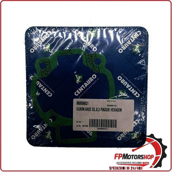 GUARNIZIONE BASE CILINDRO PER GILERA RUNNER FX 125 97>02 SP. 0,3 CENTAURO
