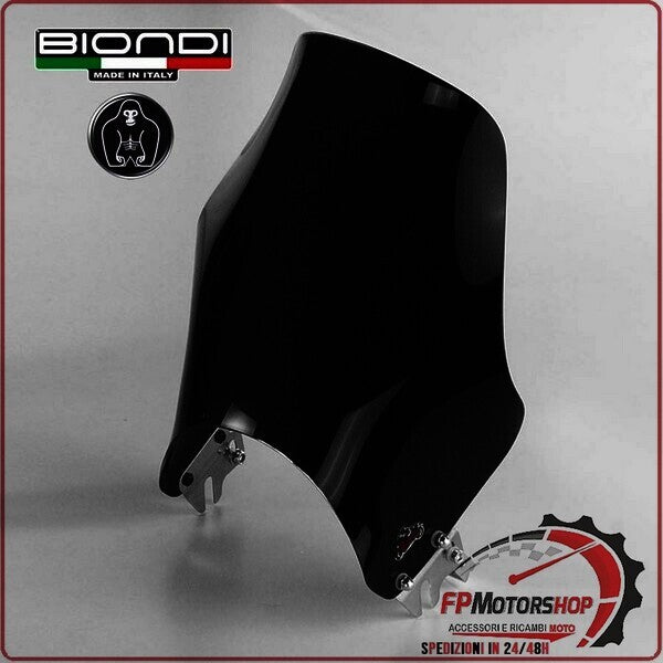 CUPOLINO PARABREZZA MOTO NERO BIONDI PER DUCATI MONSTER 600/1000 01>06 HONDA CB