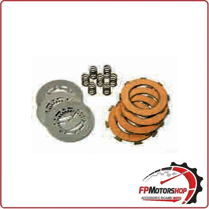 KIT DISCHI FRIZIONE MOTO PER FCS0554M FERODO PIAGGIO VESPA PXE 200 180 SS