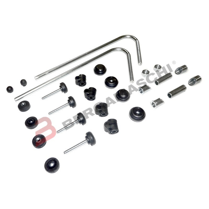 KIT ATTACCHI PER PARABREZZA SCOOTER PIAGGIO VESPA GT 125/200 GTS 250 II BIONDI