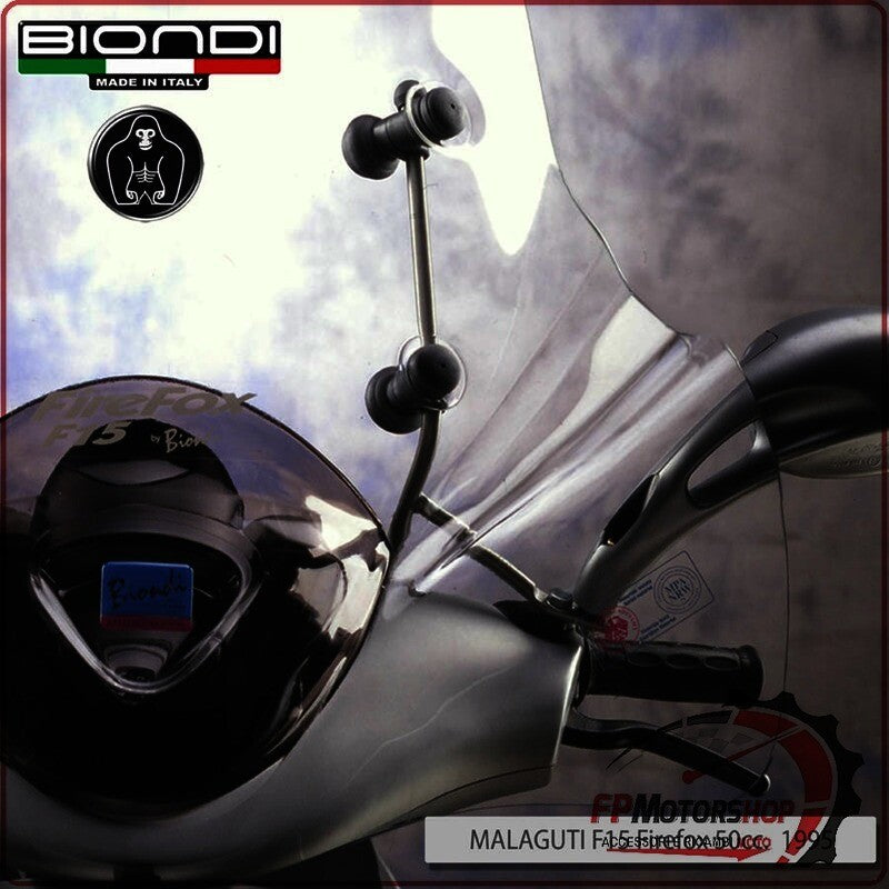KIT ATTACCHI PARABREZZA SCOOTER PER MALAGUTI F15 F18 BIONDI 8500870 FIREFOX 50