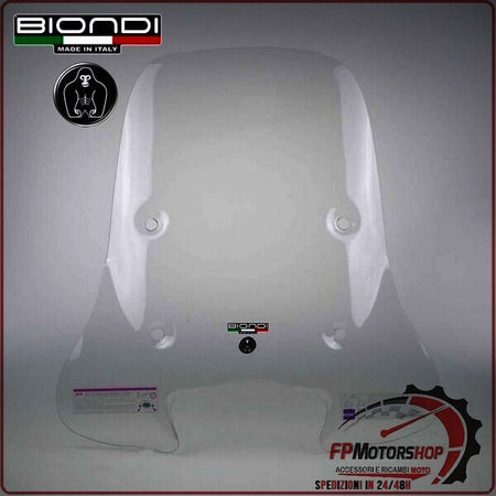 PARABREZZA PER SCOOTER SYM MEGALO 125 2006>2007 HONDA SH 50/100 1996> BIONDI 