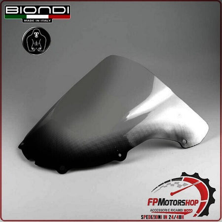 CUPOLINO PARABREZZA MOTO PER KAWASAKI NINJA ZX6R 636 TRASPARANTE BIONDI ZX6RR