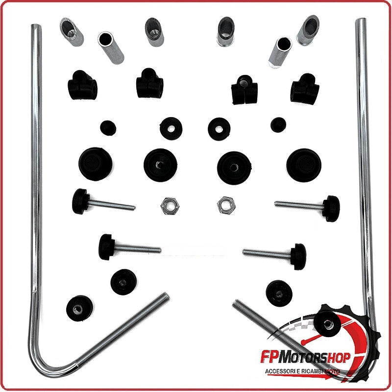 KIT ATTACCHI PARABREZZA PER SCOOTER PIAGGIO VESPA GTS 125/300 2023> BIONDI