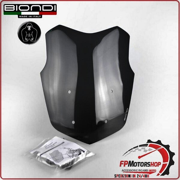 CUPOLINO PARABREZZA MOTO PER YAMAHA MT09 FUME DARK BIONDI 8010374 2017>