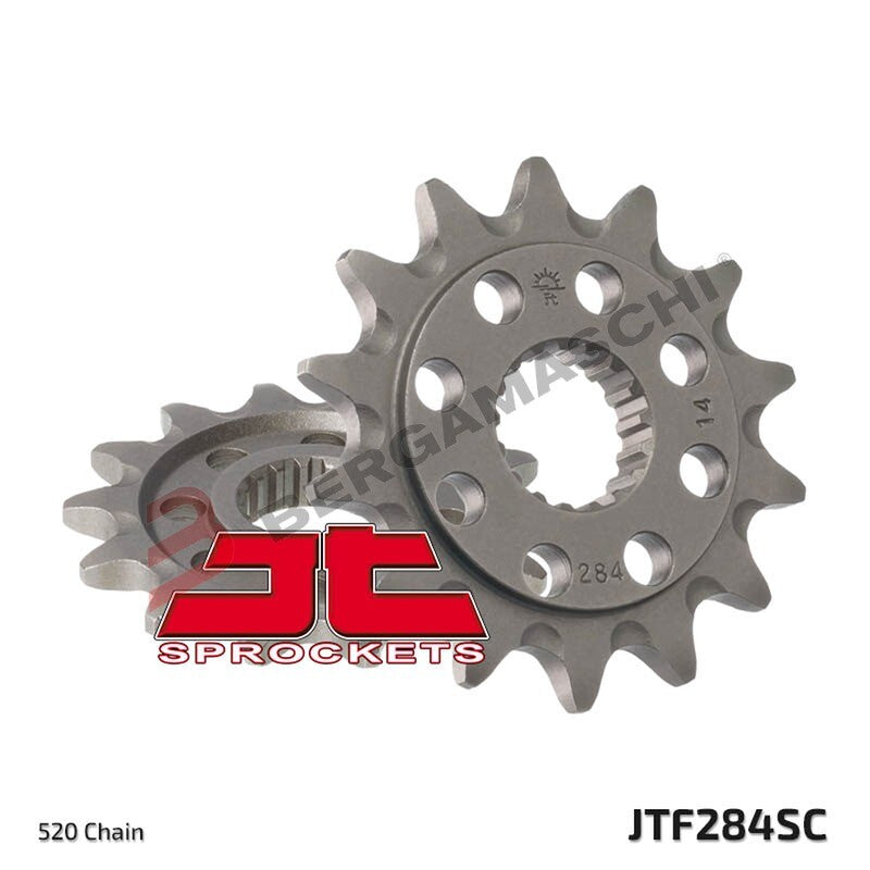 PIGNONE TRASMISSIONE PER MOTO JT 284 Z13 SC JTF284.13SC 13 DENTI ACCIAIO SELF
