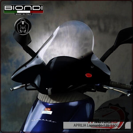 PARABREZZA PER SCOOTER KYMCO BETWIN 125/150/250 BIONDI 8061037 APRILIA SCARABEO
