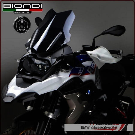 CUPOLINO PARABREZZA MOTO PER BMW R1250GS 2019> FUME DARK BIONDI ADVENTURE