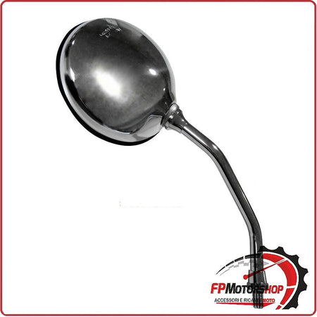 SPECCHIO SPECCHIETTO RETROVISORE DX PER MOTO HONDA HORNET CB 600 98>06 CROMATO 