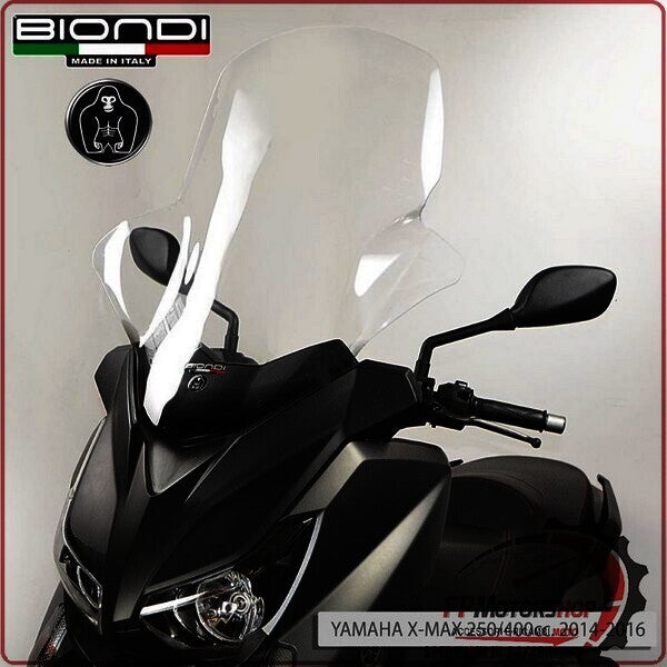 PARABREZZA PER SCOOTER CLUB YAMAHA X-MAX 2 50/400 2014>2016 BIONDI 8061285