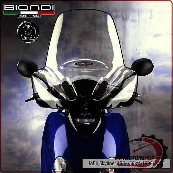 PARABREZZA PER SCOOTER CLUB YAMAHA MAJESTY 125 1998>2000 BIONDI 8060999