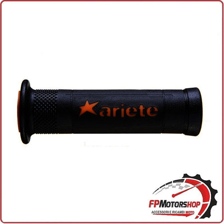 MANOPOLE MANUBRIO PER MOTO ARIRAM ARANCIO-NERO ARIETE 02642 120MM FORATA MORBIDA