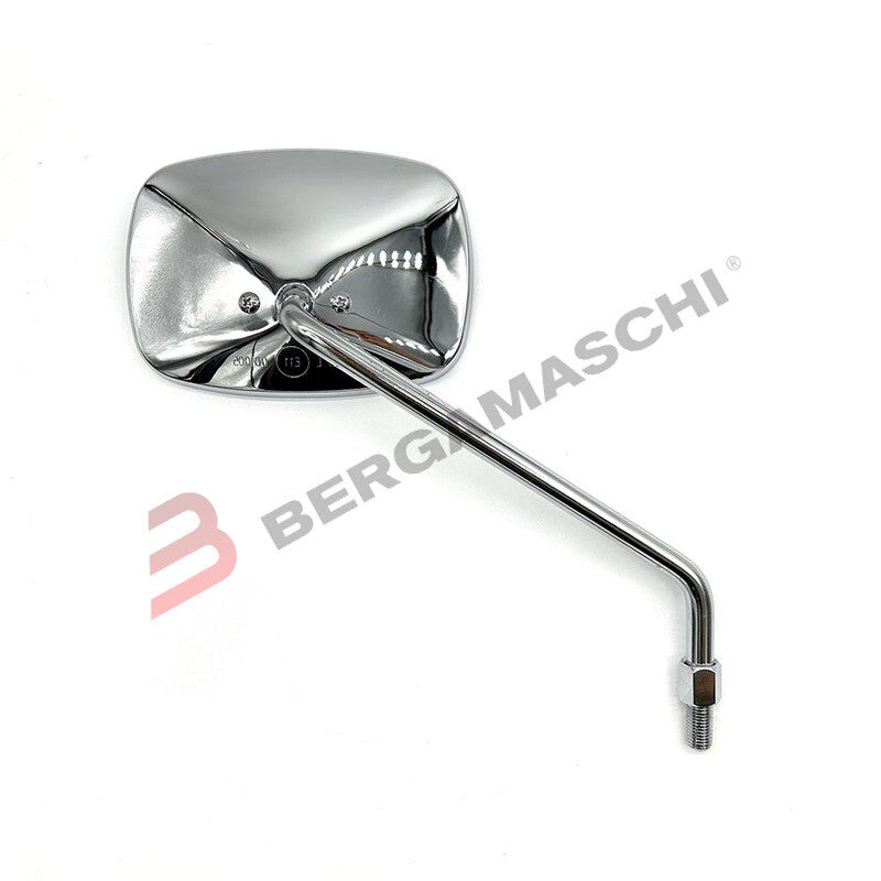 SPECCHIO SPECCHIETTO RETROVISORE DX PER SCOOTER APRILIA SCARABEO 125 99-04 CROMO