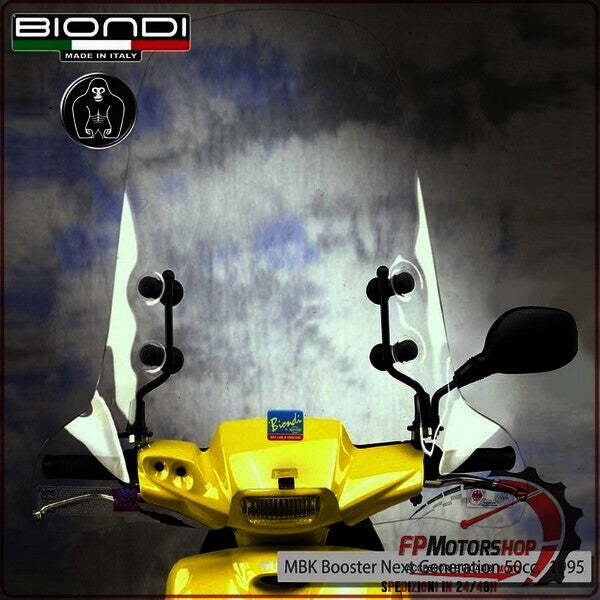 PARABREZZA PER SCOOTER YAMAHA BW'S NG 50 99 BIONDI 8060962 GILERA STALKER 96 MBK