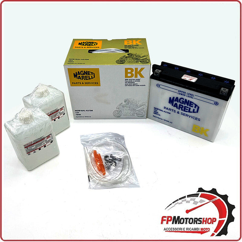 BATTERIA PER MOTO MARELLI MOB16AL-A2-SM YB16AL-A2 12V 16Ah DUCATI 996 ST4
