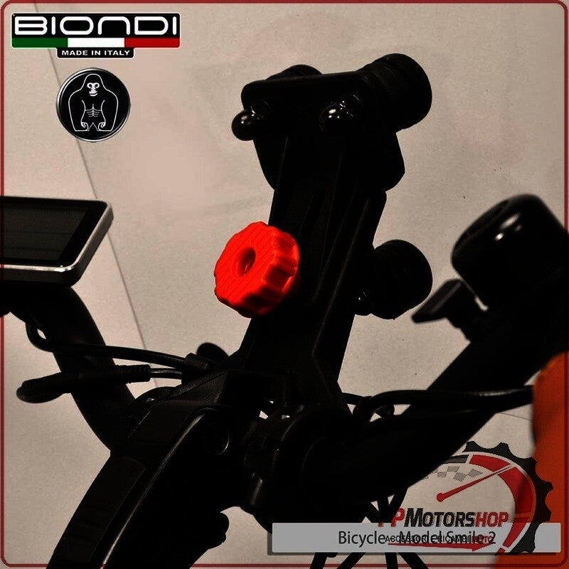 KIT ATTACCHI UNIVERSALE PER PARABREZZA MANUBRIO BICICLETTA BIONDI 8500977