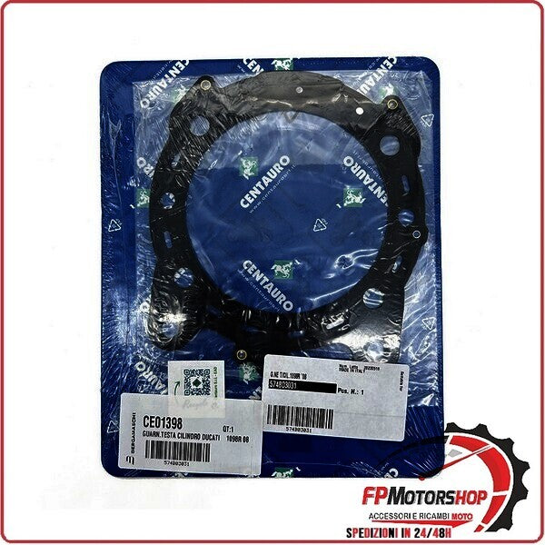 GUARNIZIONE TESTA CILINDRO PER DUCATI 1098 R 08>18 CENTAURO 574B03031