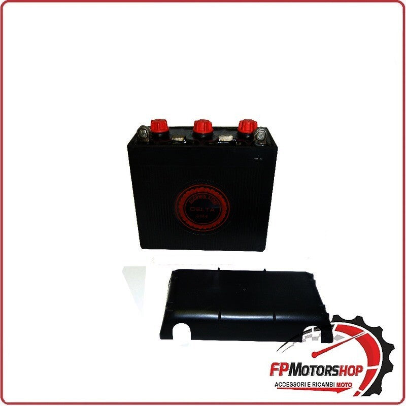 BATTERIA PER MOTO 3H4 6V 10A OKYAMI 10AH 124X61X130MM AERMACCHI CHIMERA