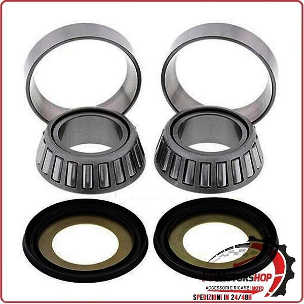 KIT CUSCINETTI STERZO PER MOTO SUZUKI RM65 2003>2005 TOURMAX