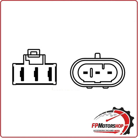 STATORE MAGNETE PER PIAGGIO VESPA GTS 300 08-13 ELECTROSPORT ESG199