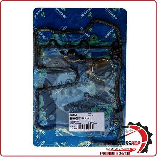 KIT GUARNIZIONE SMERIGLIO PER KYMCO X-CITING/I /R 500 05>09 CENTAURO 666A265TP