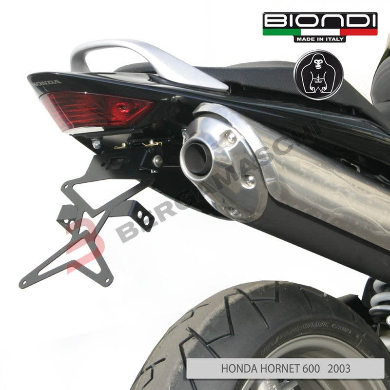 PORTATARGA PER MOTO HONDA HORNET 600 03>07 REGOLABILE BIONDI 8909991