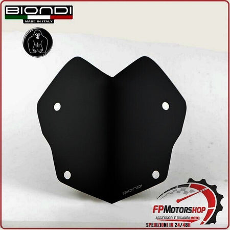 CUPOLINO PARABREZZA MOTO PER BMW R1250GS 2019> BASSO NERO SATINATO BIONDI 
