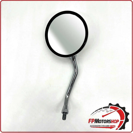 SPECCHIO SPECCHIETTO RETROVISORE DX PER MOTO HONDA HORNET CB 600 98>06 CROMATO 
