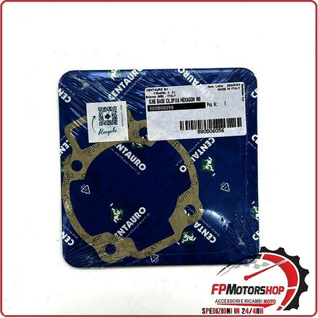 GUARNIZIONE BASE CILINDRO PER PIAGGIO HEXAGON 125/150 94>99 0,6MM CENTAURO