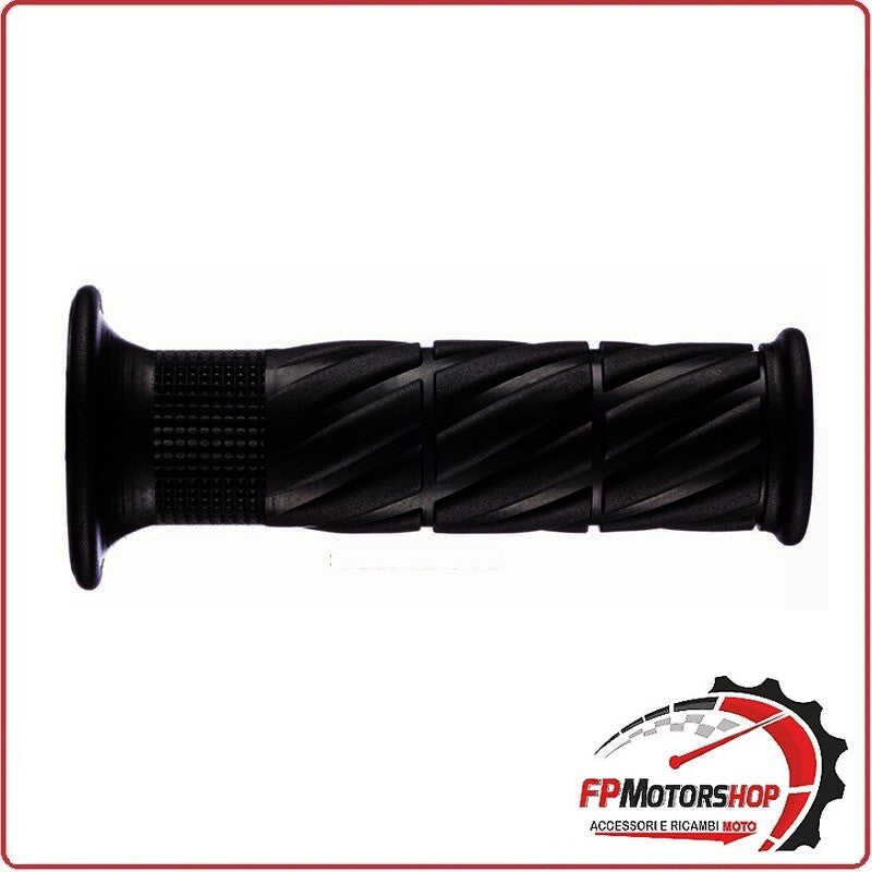 COPPIA MANOPOLE MANUBRIO PER MOTO YAMAHA FORATE ARIETE 01681/SSF 120mm SOFT