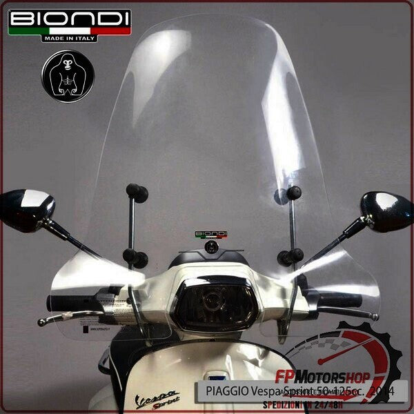 PARABREZZA PER SCOOTER Z PIAGGIO VESPA SPRINT 50/125 2014> BIONDI 8071266 