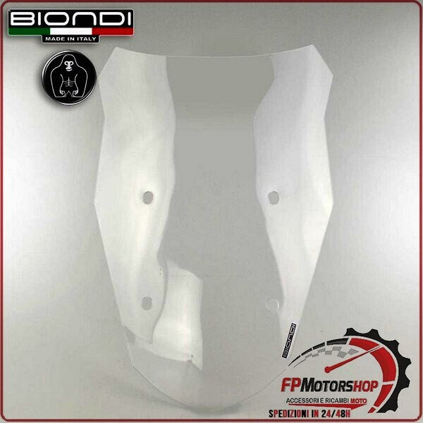 CUPOLINO PARABREZZA PER MOTO GUZZI V100 2022> TRASPARENTE TOURING BIONDI 8010423