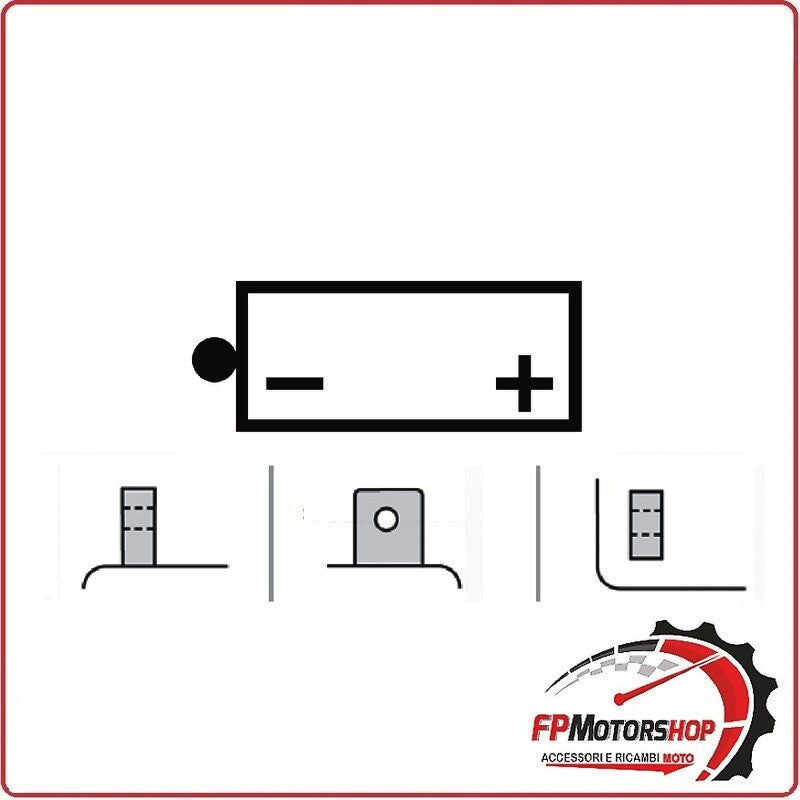 BATTERIA PER MOTO OKYAMI 52015 12V 20AH 185X80X170MM CCA110 BMW R60 R65 R80