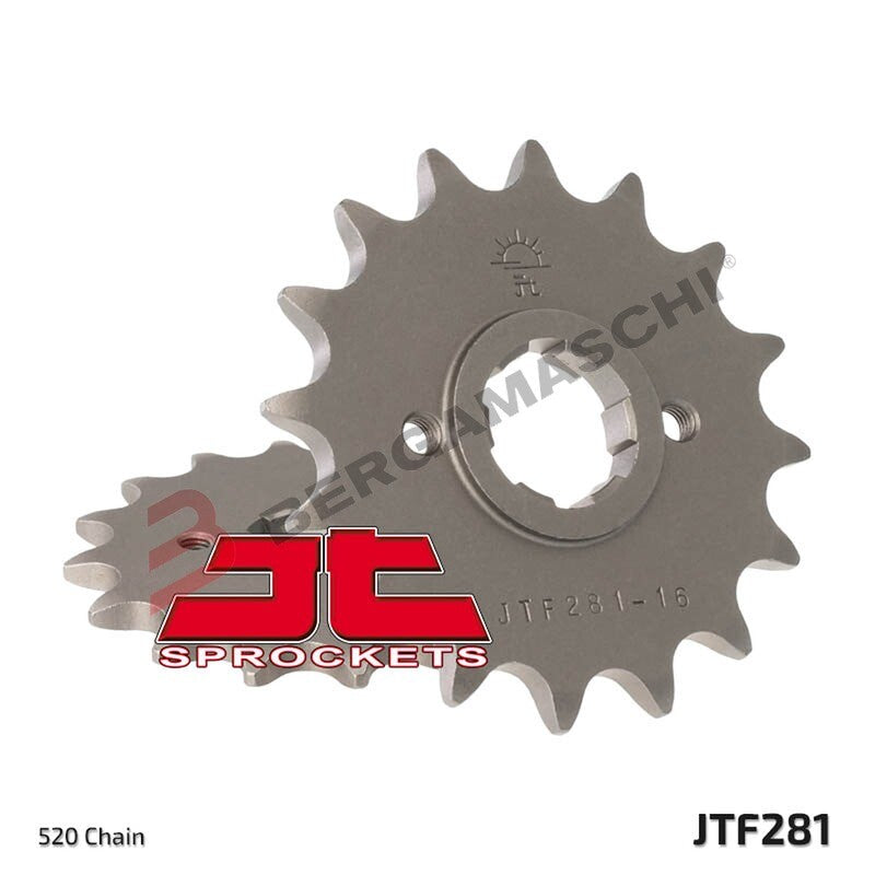 PIGNONE TRASMISSIONE PER MOTO JT 281 Z15 JTF281.15 15 DENTI ACCIAIO