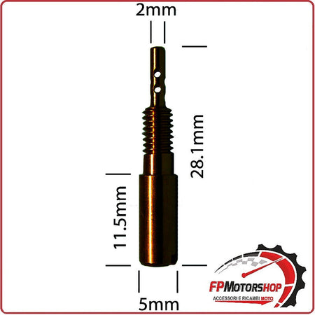 PACK SET 4 GETTI CARBURATORE DEL MINIMO EBC28/486-10 MIKUNI