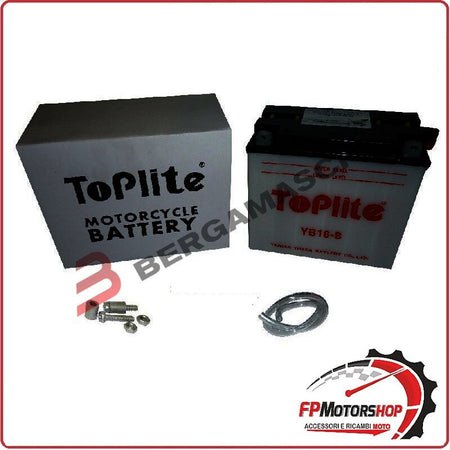 BATTERIA PER MOTO OKYAMI OB16-B YB16-B 12V 19AH 175X100X155MM CCA240 HARLEY