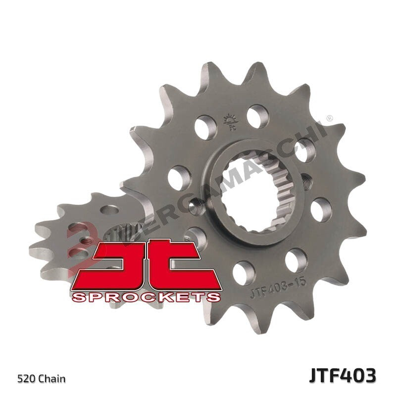 PIGNONE TRASMISSIONE PER MOTO JT 403 Z13 JTF403.13 13 DENTI ACCIAIO PASSO 520