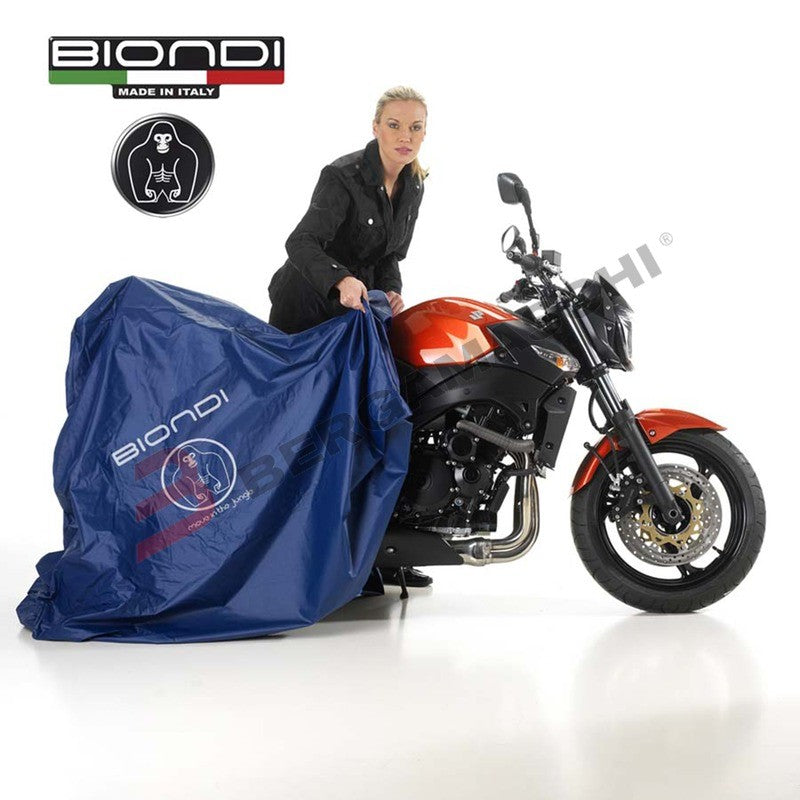 TELO COPRIMOTO IMPERMEABILE FELPATO COPRI PER MAXI MOTO CARENATE BIONDI 5535013