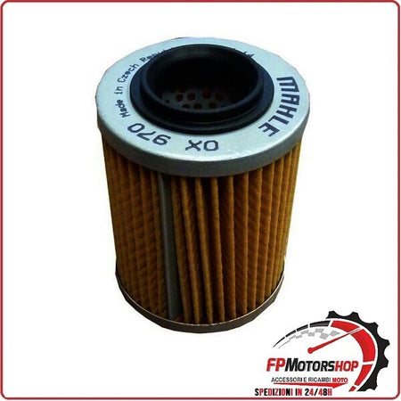 FILTRO OLIO PER MOTO APRILIA 1000 CAPONORD/TUONO/RSV >07 MAHLE OX970