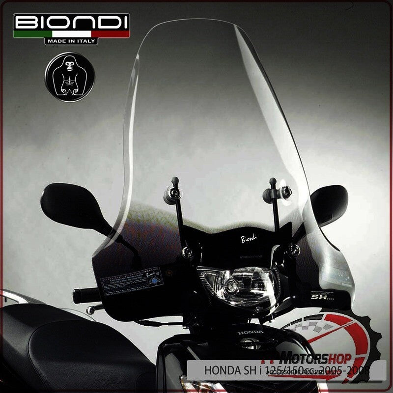 PARABREZZA PER SCOOTER HONDA SH 125 150 05>11 BIONDI 8061125