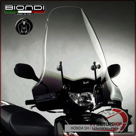 PARABREZZA PER SCOOTER HONDA SH 125 150 05>11 BIONDI 8061125