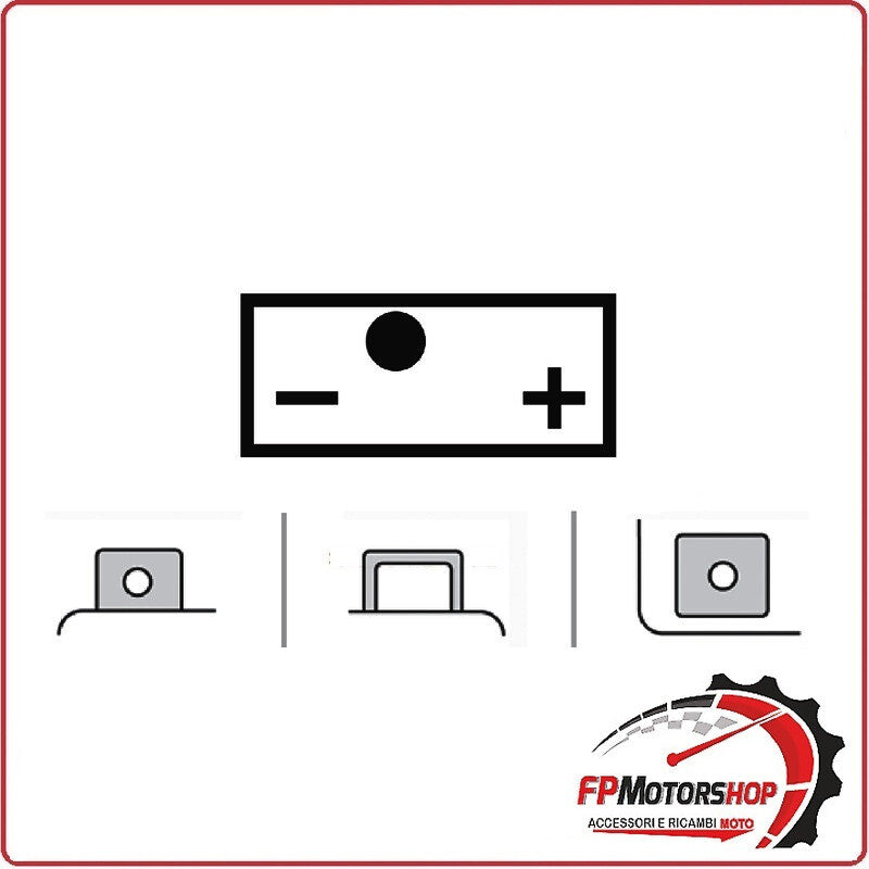 BATTERIA PER MOTO YUASA 6N6-3B 6V 6AH 99X57X111MM HONDA XL 250 72-76