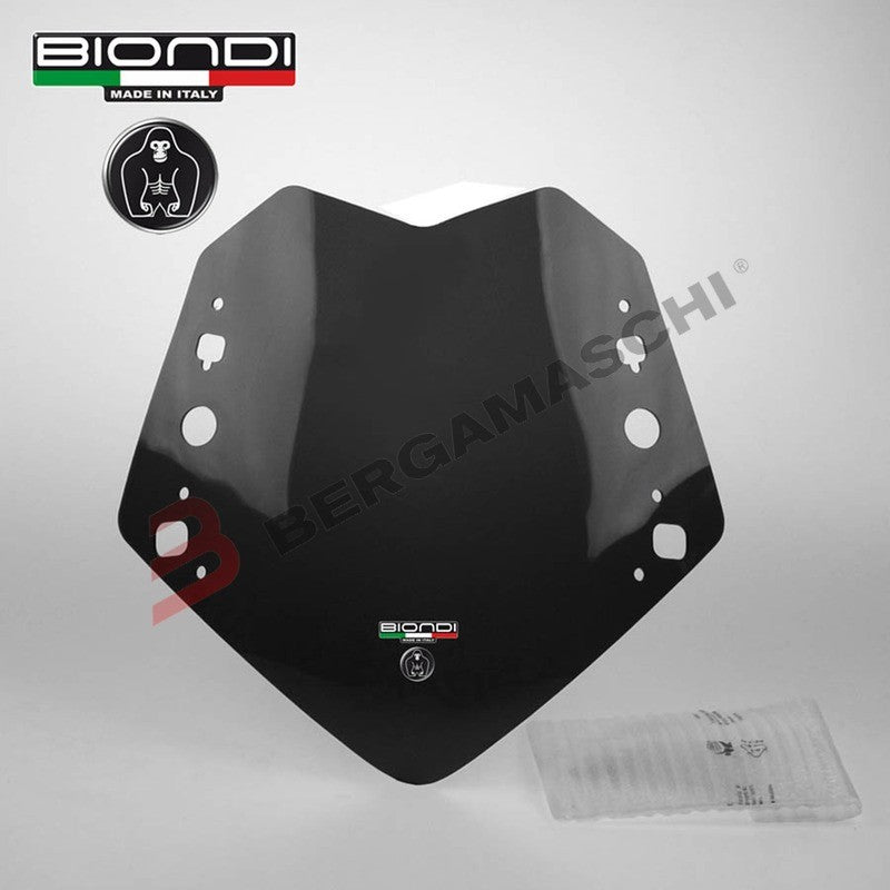 CUPOLINO PARABREZZA PER YAMAHA T-MAX 530 12>16 FUME BIONDI 8010326 CON ATTACCHI