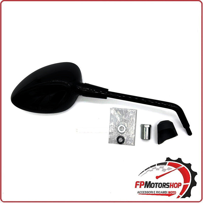 SPECCHIO SPECCHIETTO DX PER VESPA SPRINT NERO MARELLI PIAGGIO 50