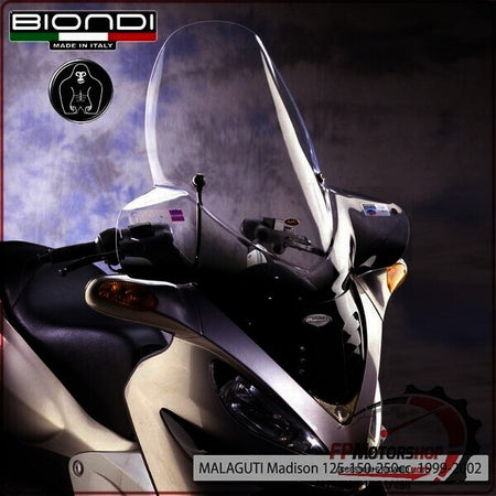 PARABREZZA PER SCOOTER CLUB MALAGUTI MADISON 125 1999> BIONDI 8061022