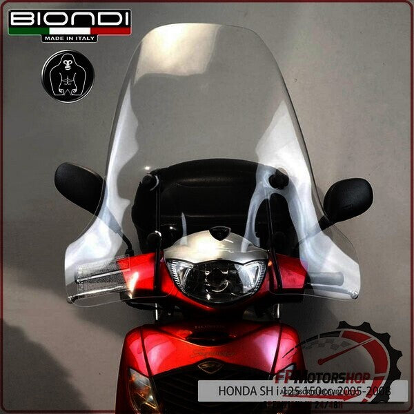 PARABREZZA PER SCOOTER Z HONDA SH 125/150 2005>2011 BIONDI 8071125