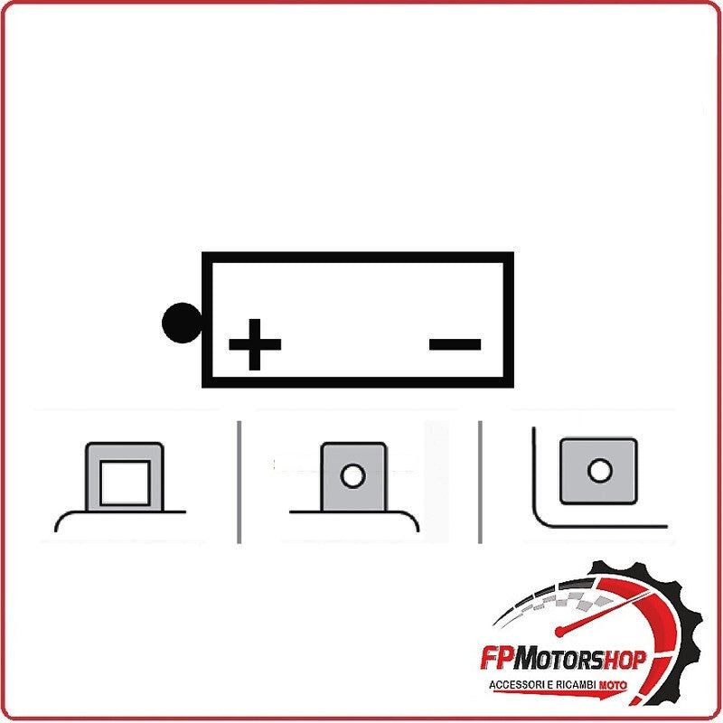 BATTERIA PER MOTO OKYAMI OB18-A YB18-A 12V 18AH 180X90X162MM