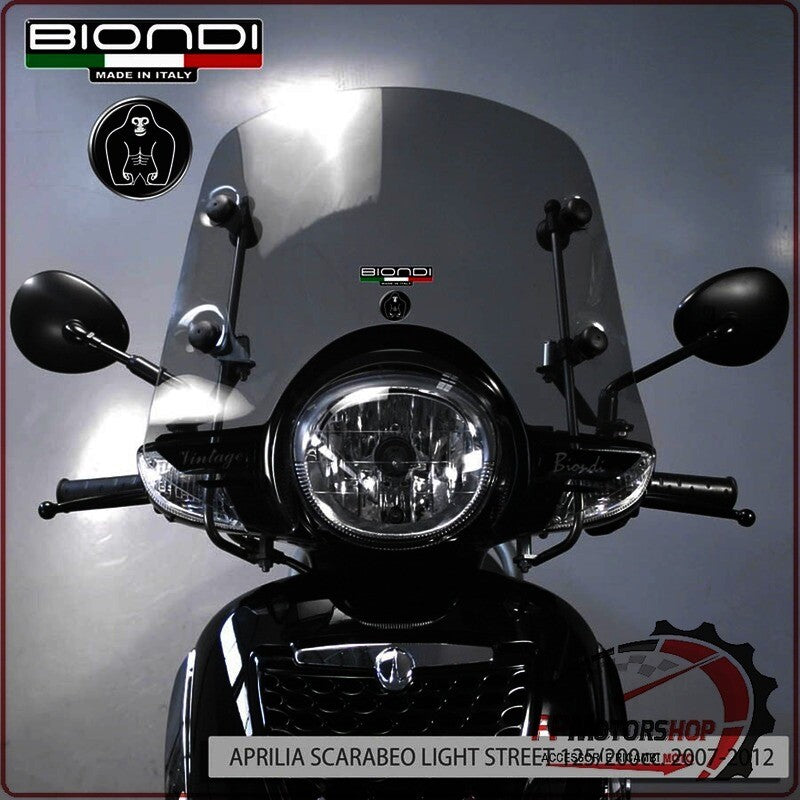 PARABREZZA CUPOLINO LITTLE CLUB VINTAGE PER PIAGGIO VESPA PX BIONDI 8061205 