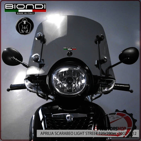 PARABREZZA CUPOLINO LITTLE CLUB VINTAGE PER PIAGGIO VESPA PX BIONDI 8061205 